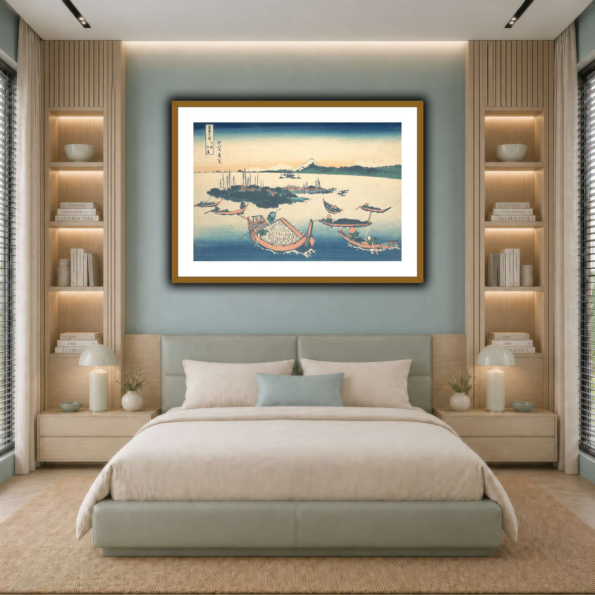 12_Katsushika Hokusai  cool-bedroom