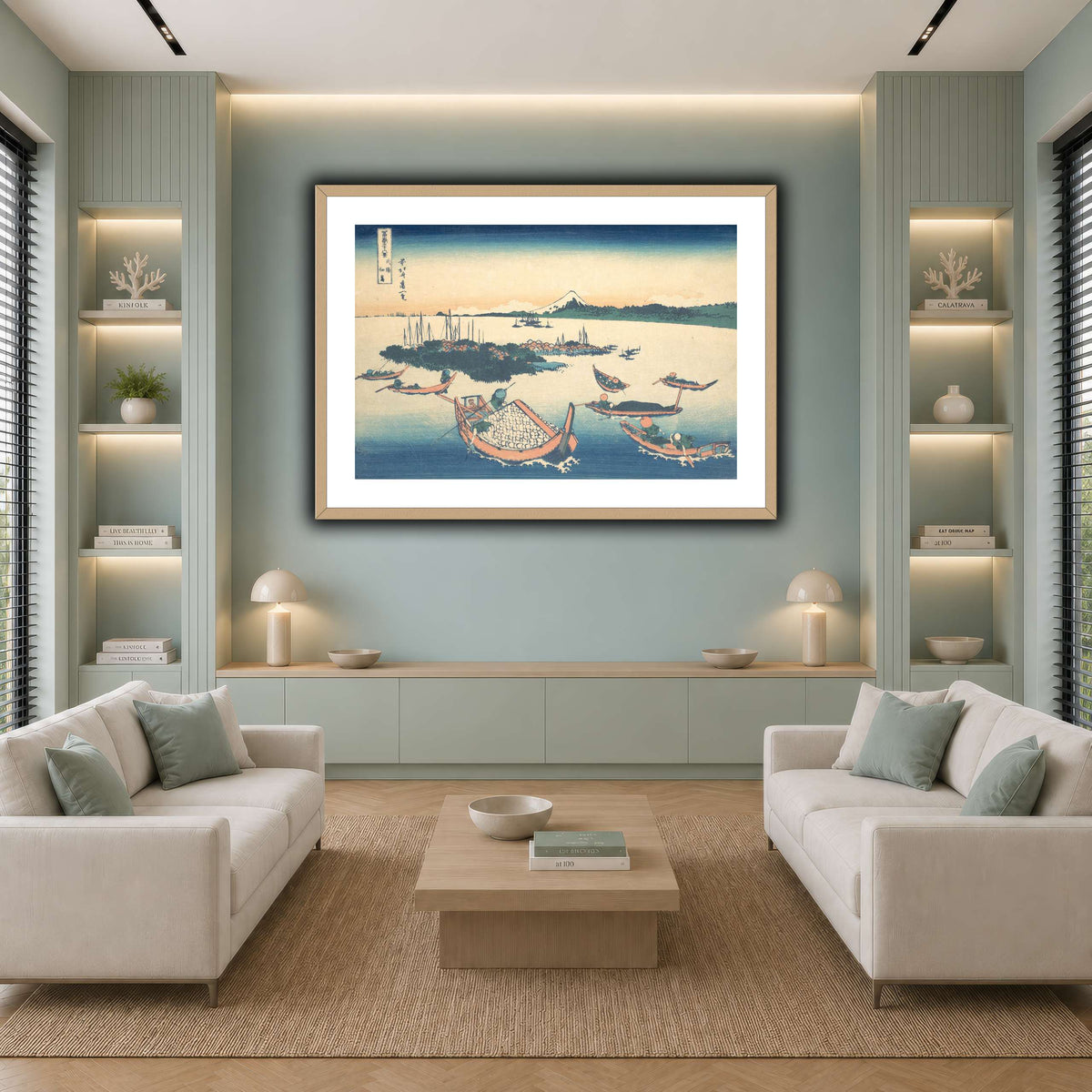12_Katsushika Hokusai  cool-living room