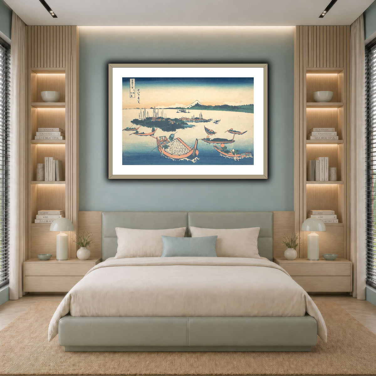 12_Katsushika Hokusai  cool-bedroom