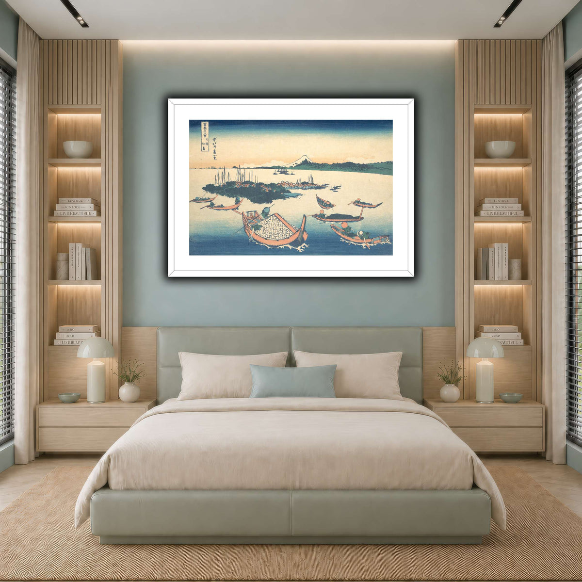 12_Katsushika Hokusai  cool-bedroom