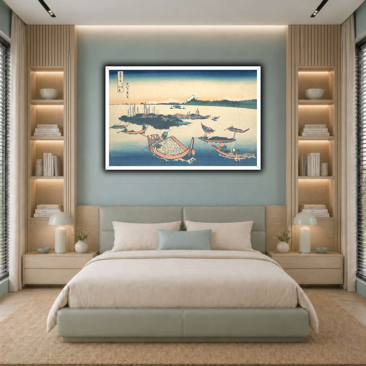 12_Katsushika Hokusai  cool-bedroom