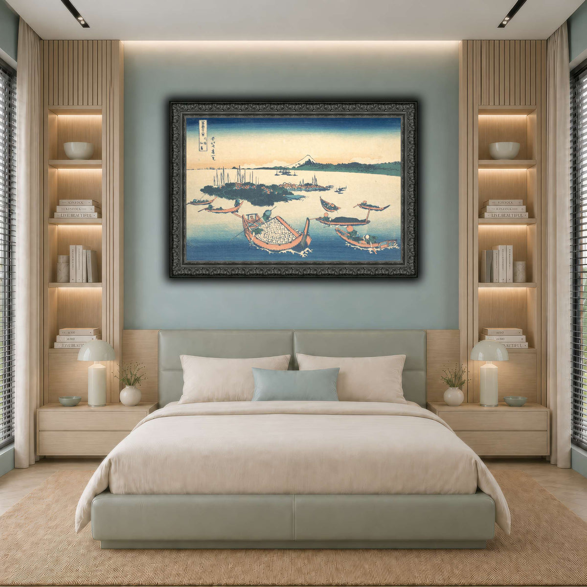 12_Katsushika Hokusai  cool-bedroom