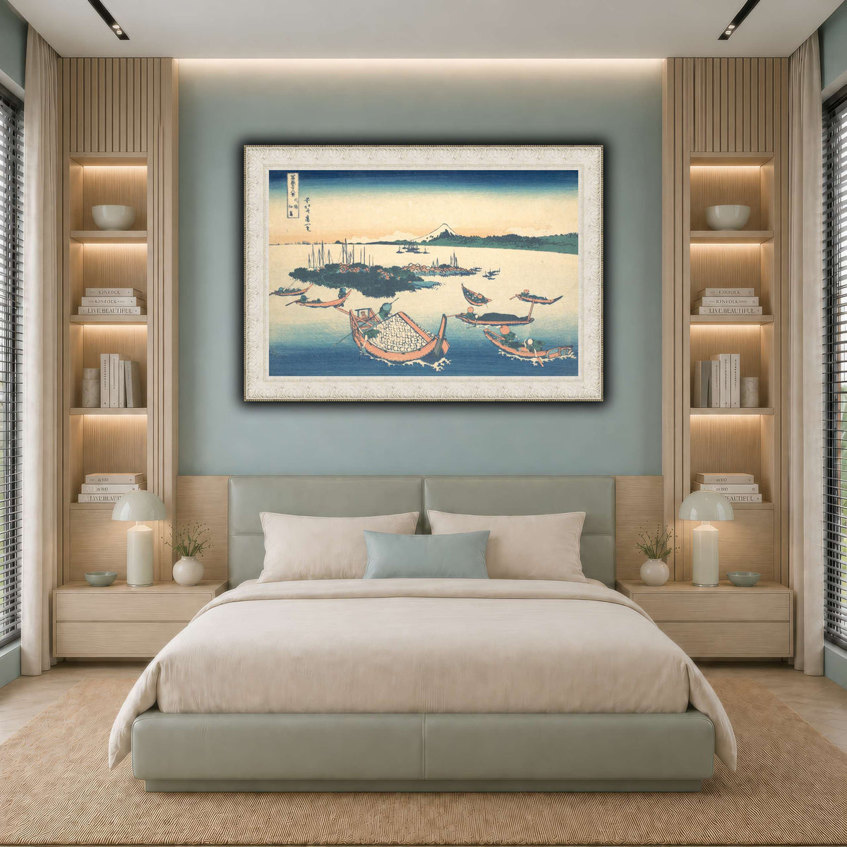 12_Katsushika Hokusai  cool-bedroom