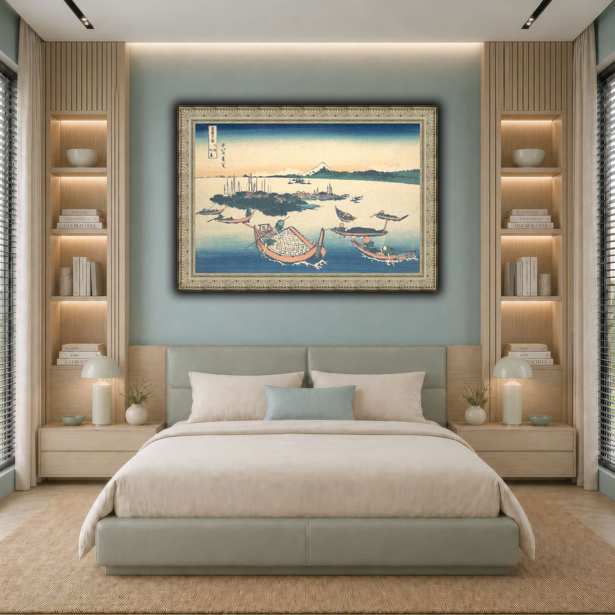 12_Katsushika Hokusai  cool-bedroom