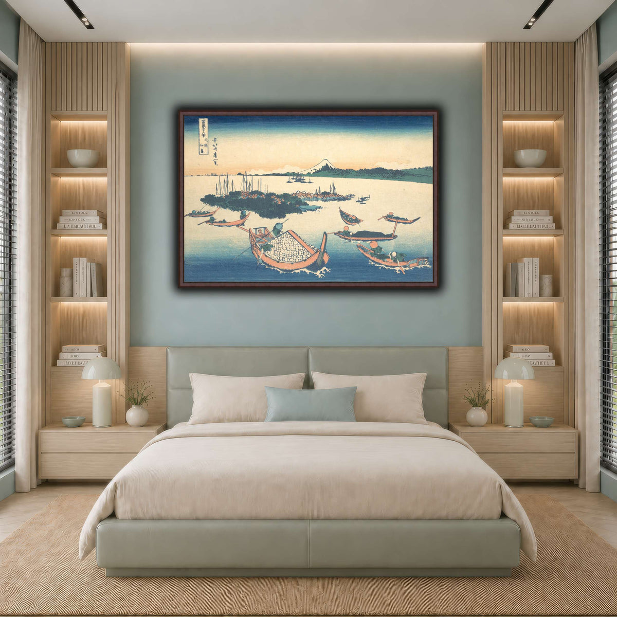 12_Katsushika Hokusai  cool-bedroom