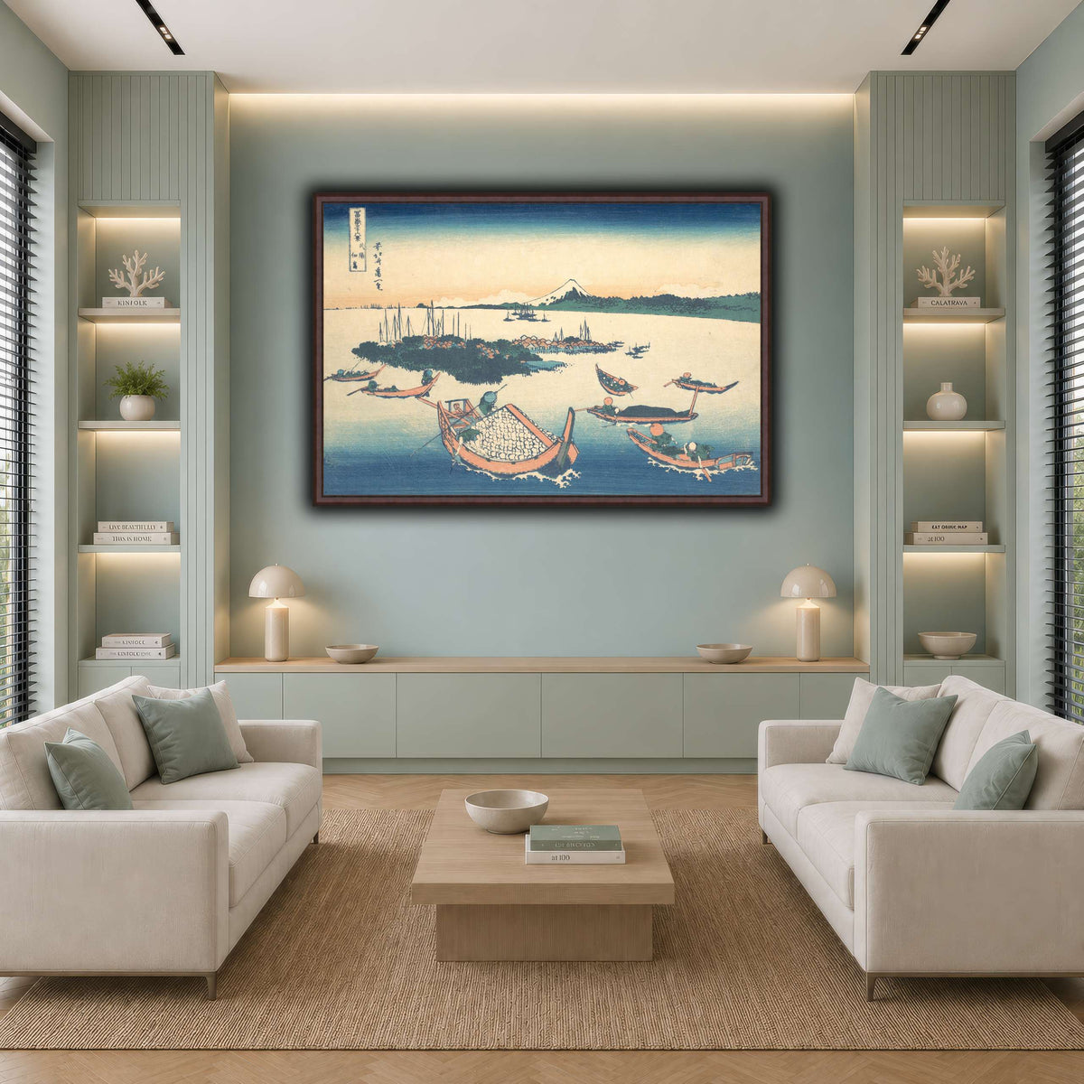 12_Katsushika Hokusai  cool-living room