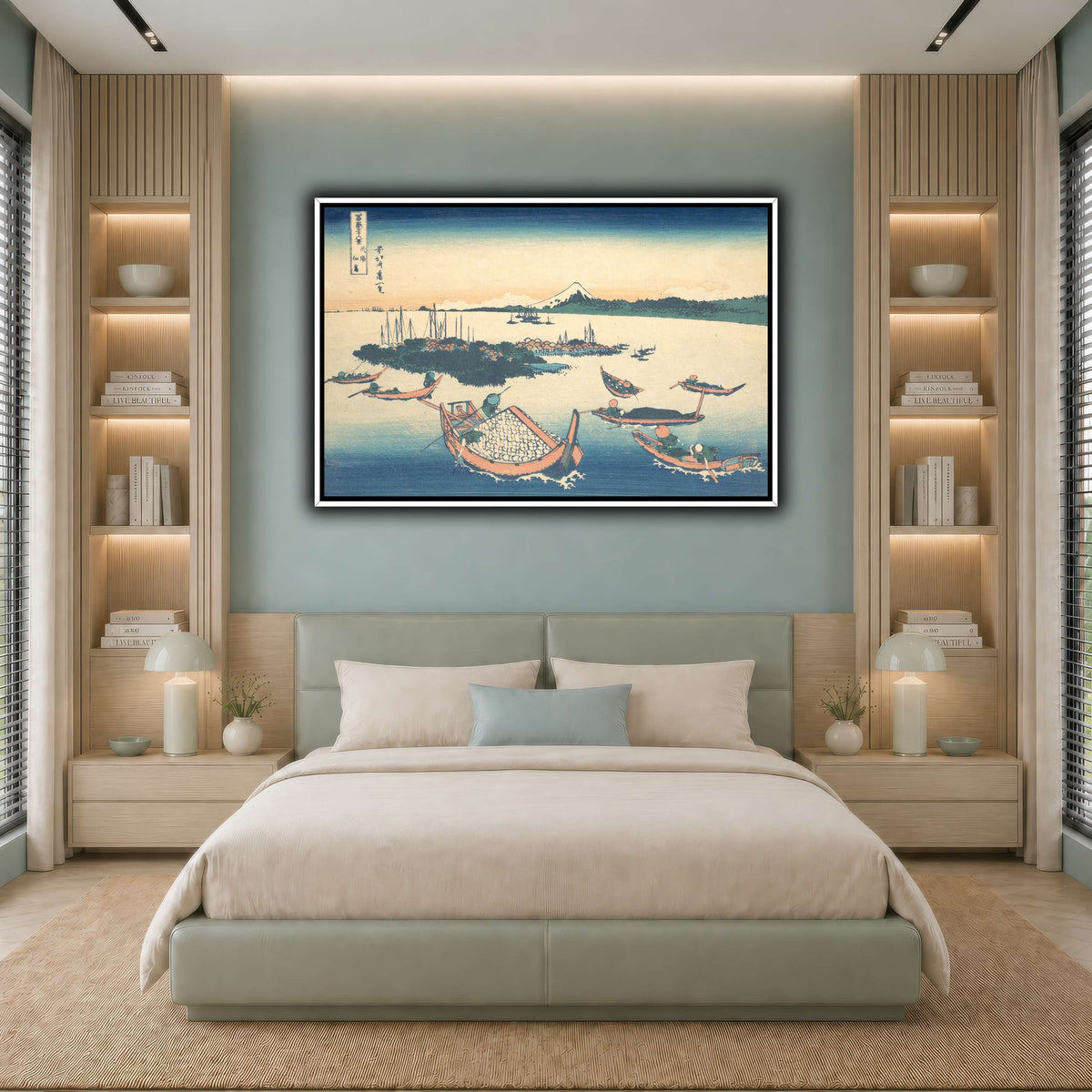 12_Katsushika Hokusai  cool-bedroom