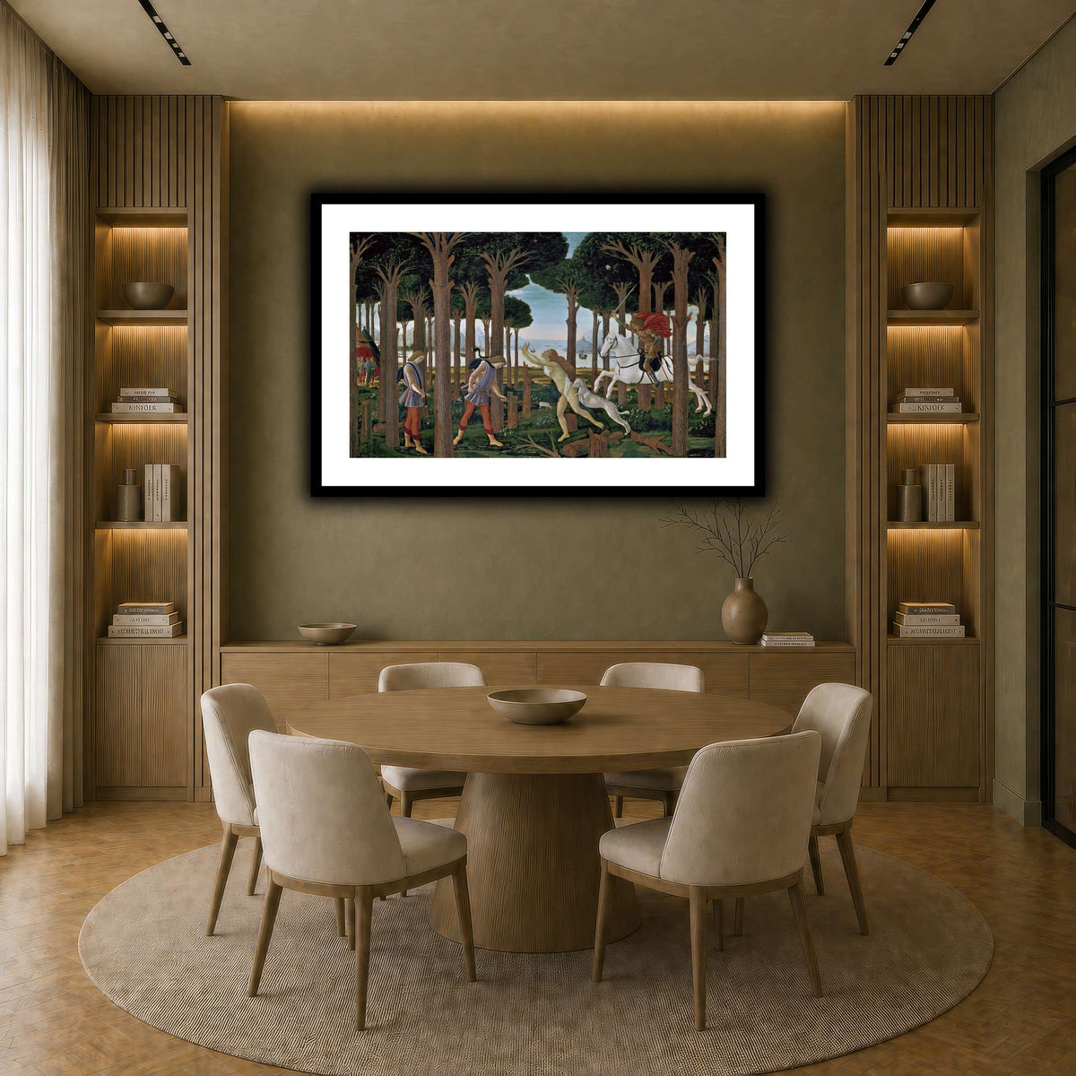 12 earth-dining room