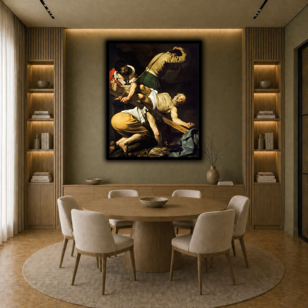 12 earth-dining room