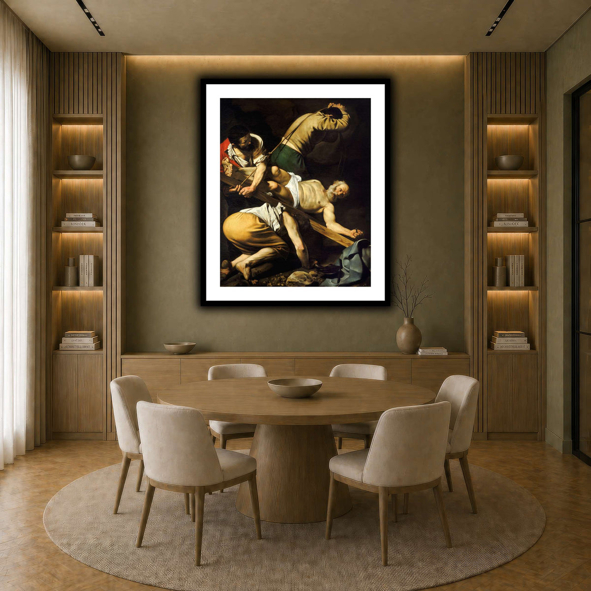 12 earth-dining room