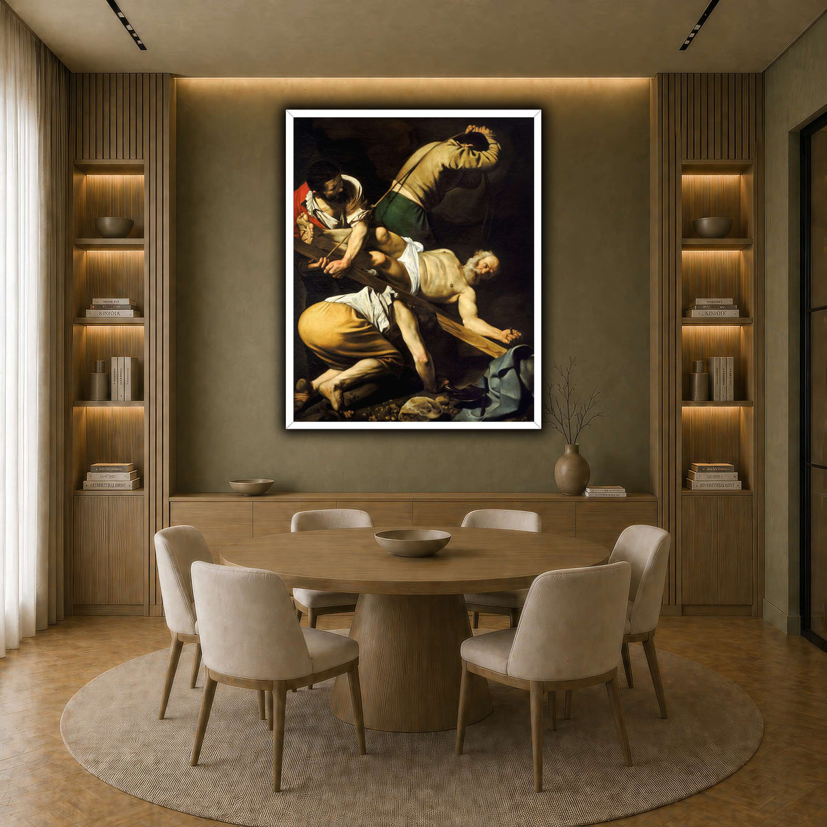 12 earth-dining room