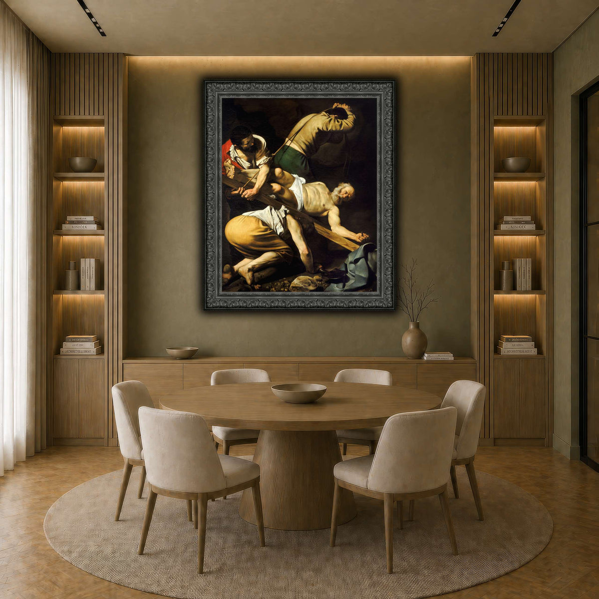 12 earth-dining room