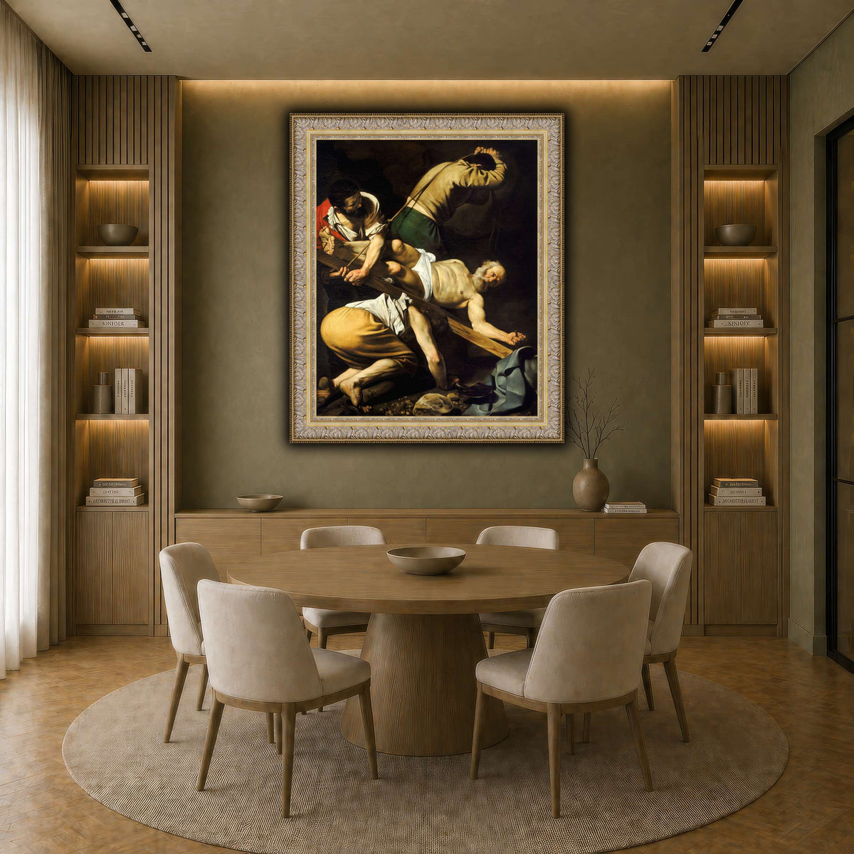 12 earth-dining room