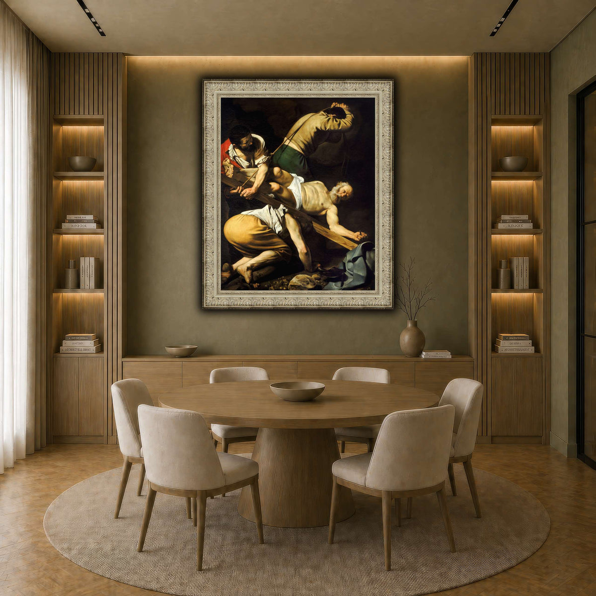 12 earth-dining room