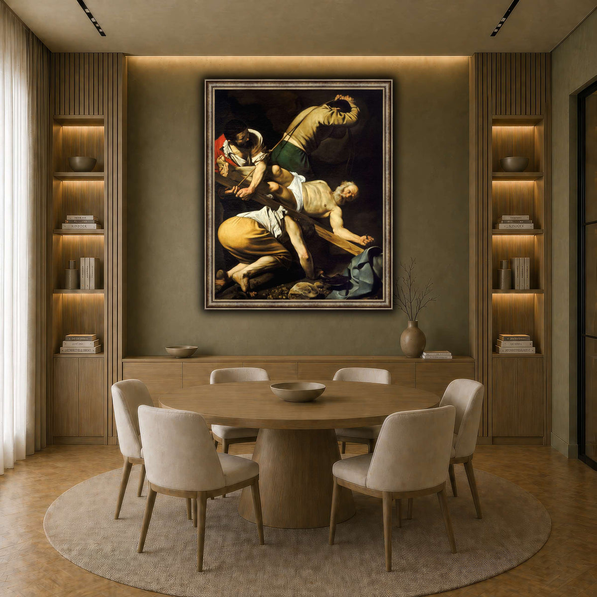 12 earth-dining room