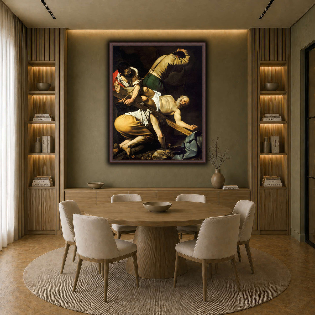 12 earth-dining room