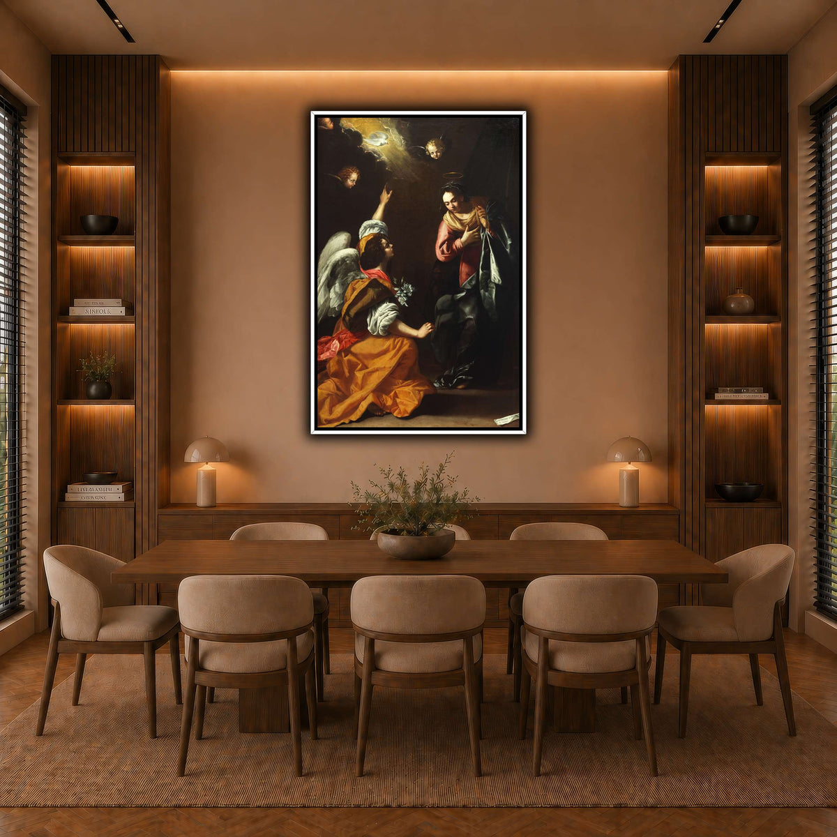 12 warm-dining room