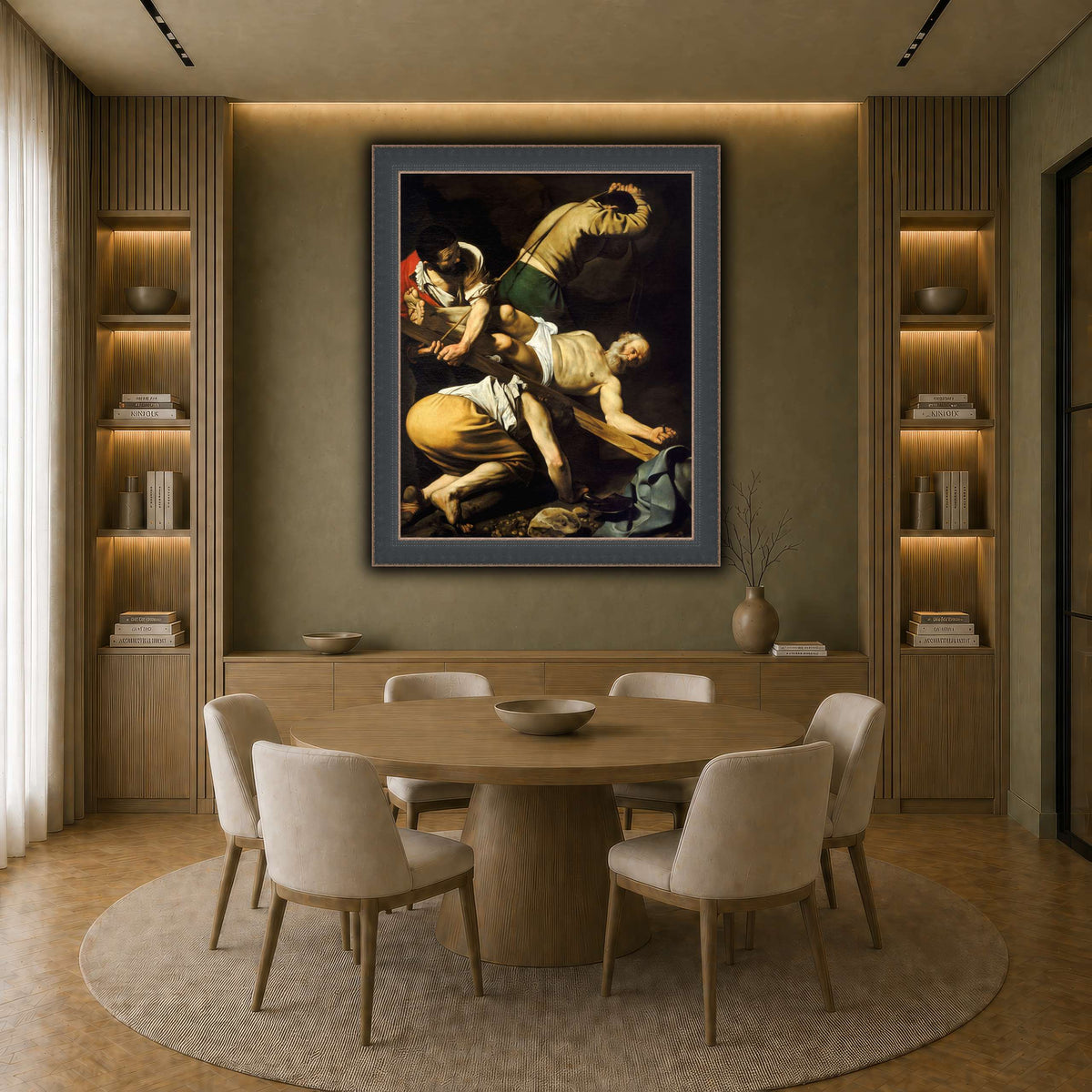 12 earth-dining room