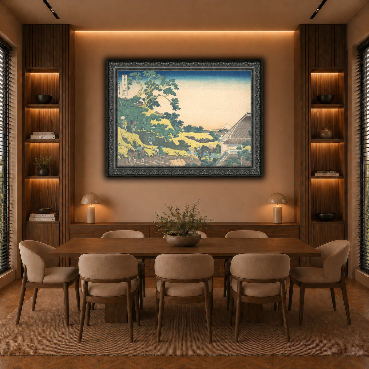 13_Katsushika Hokusai  warm-dining room