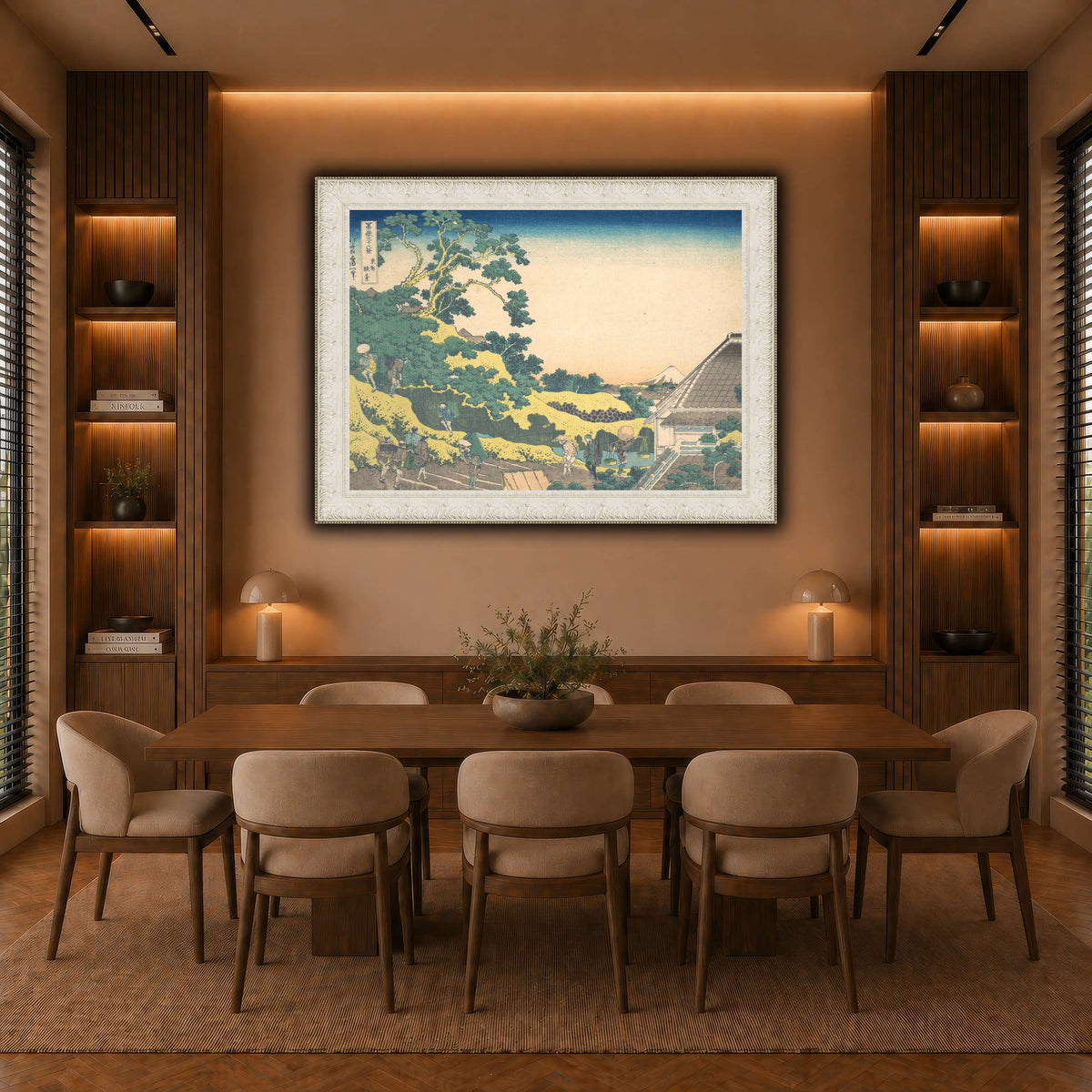 13_Katsushika Hokusai  warm-dining room