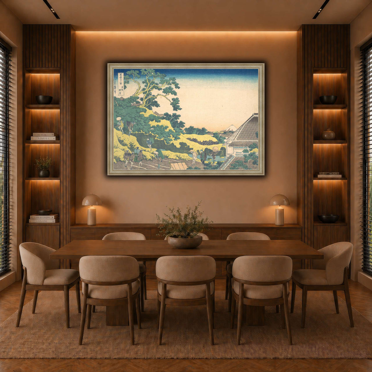 13_Katsushika Hokusai  warm-dining room