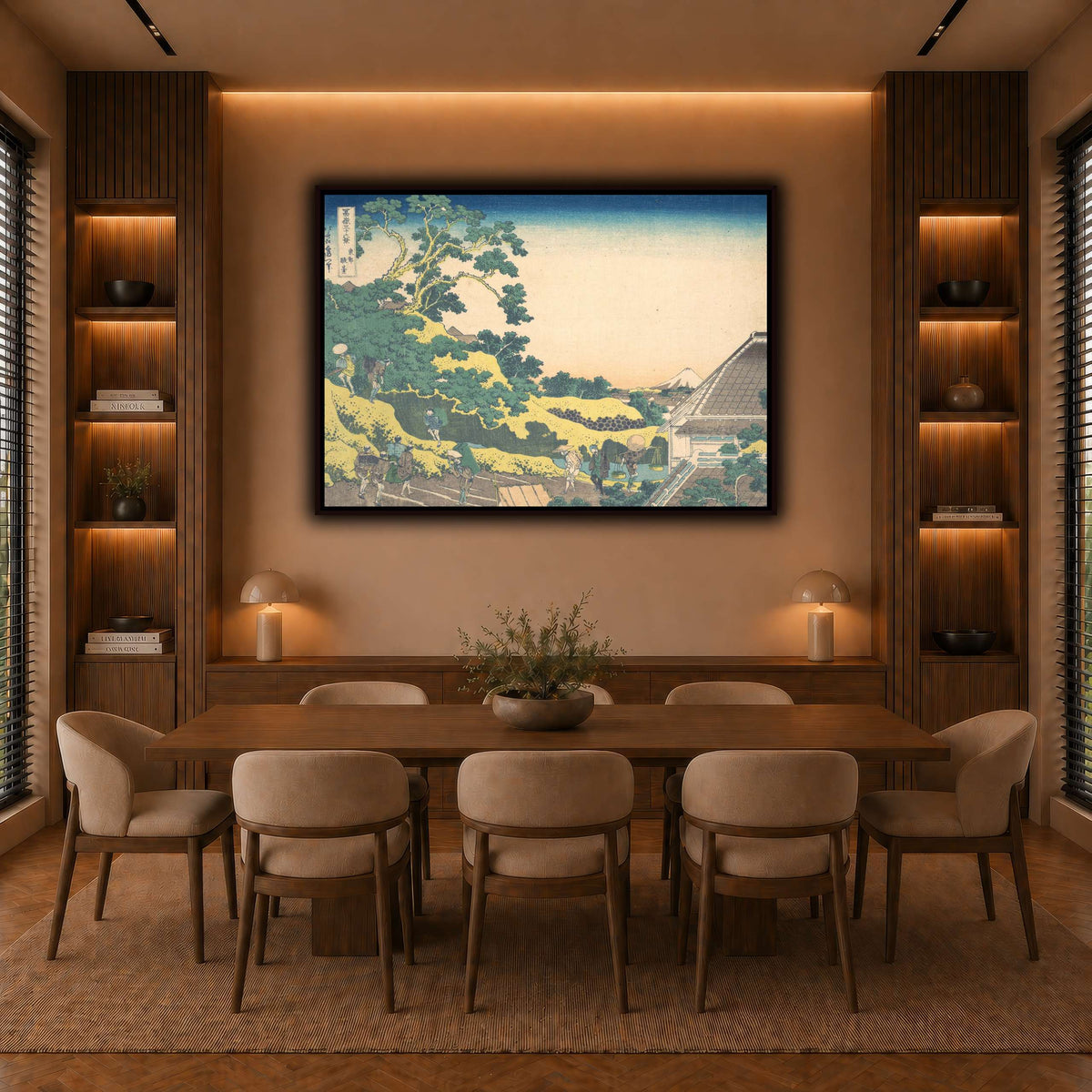 13_Katsushika Hokusai  warm-dining room