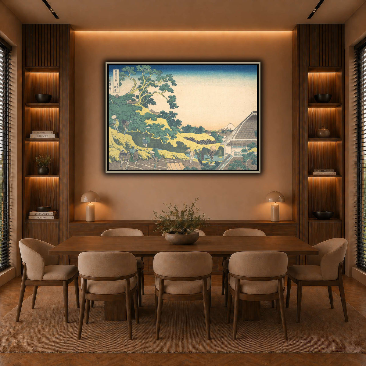 13_Katsushika Hokusai  warm-dining room