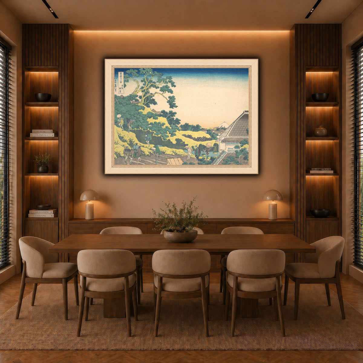 13_Katsushika Hokusai  warm-dining room