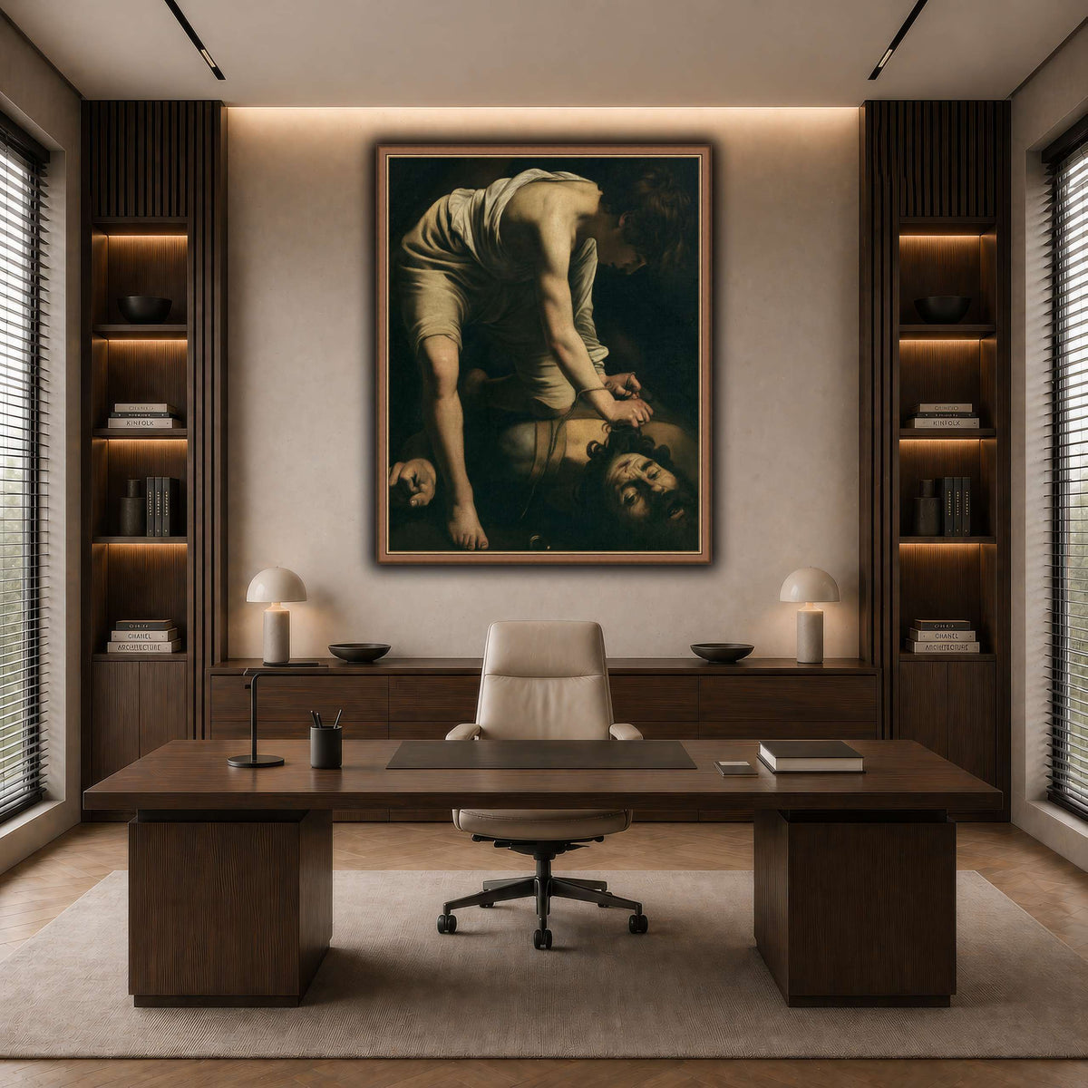 13 dark neutral-office
