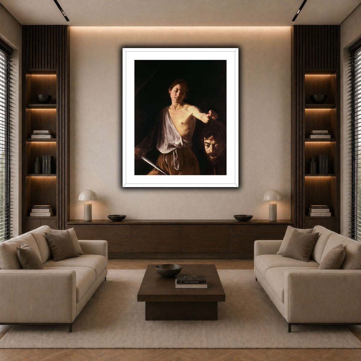 14 dark neutral-living room