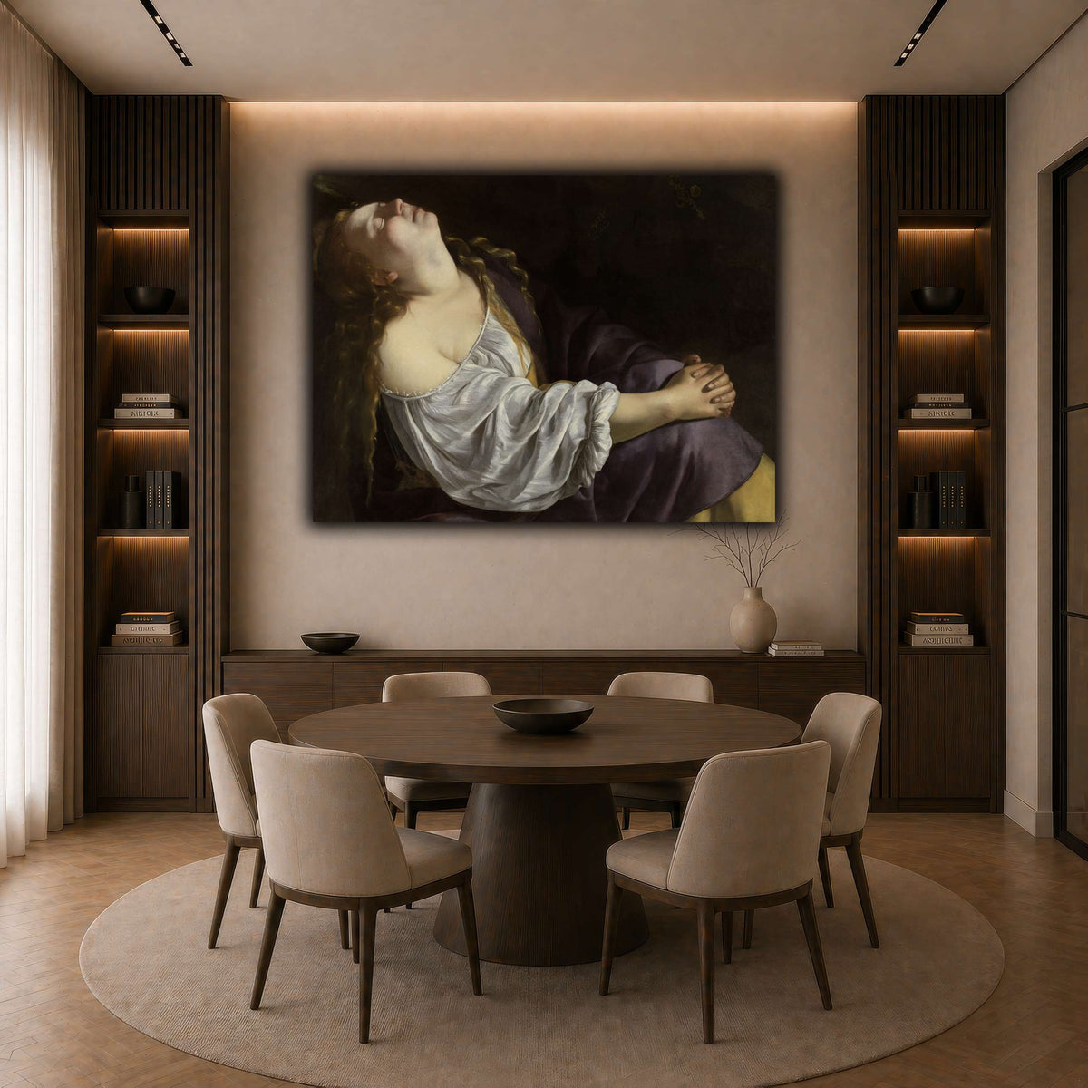 14 dark neutral-dining room