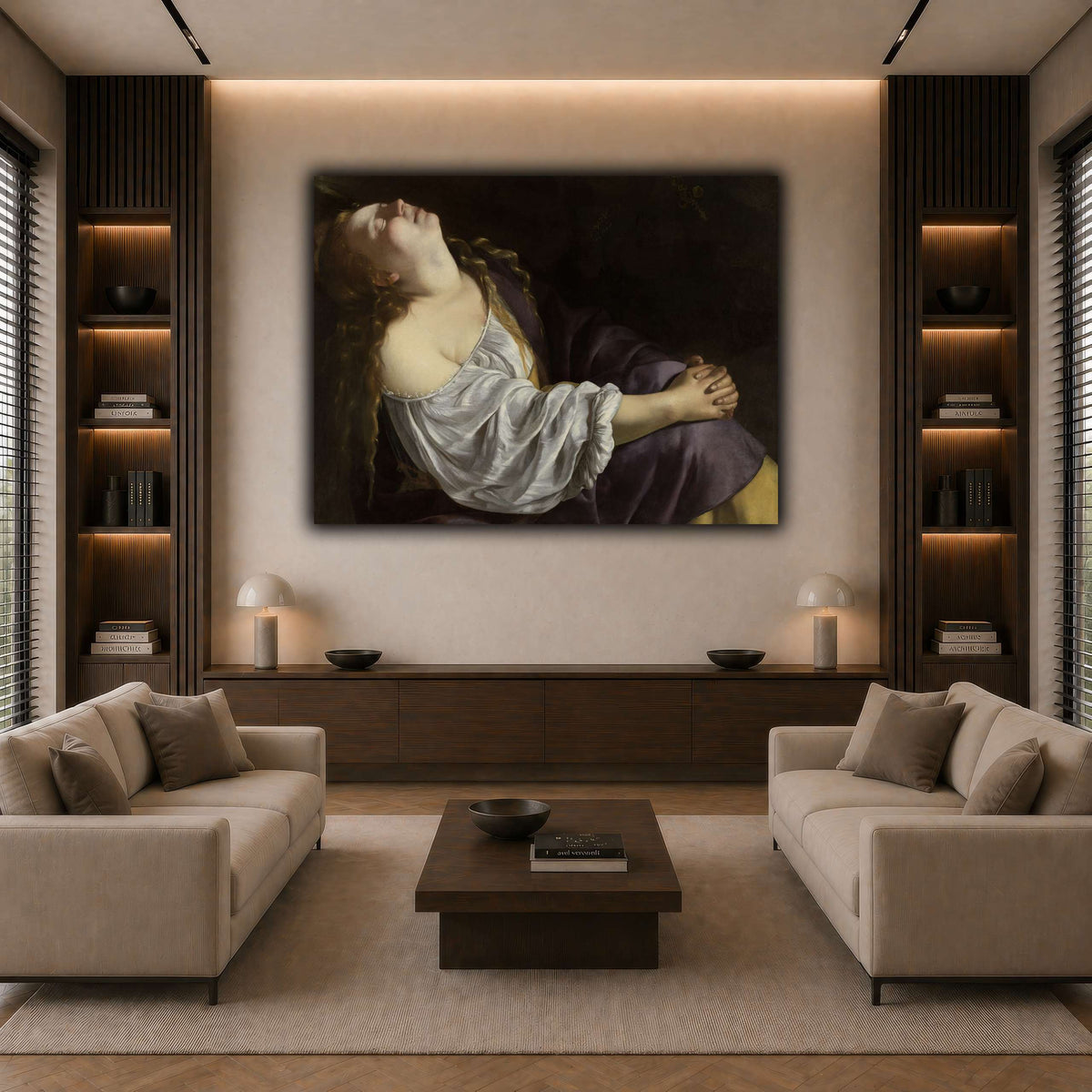 14 dark neutral-living room