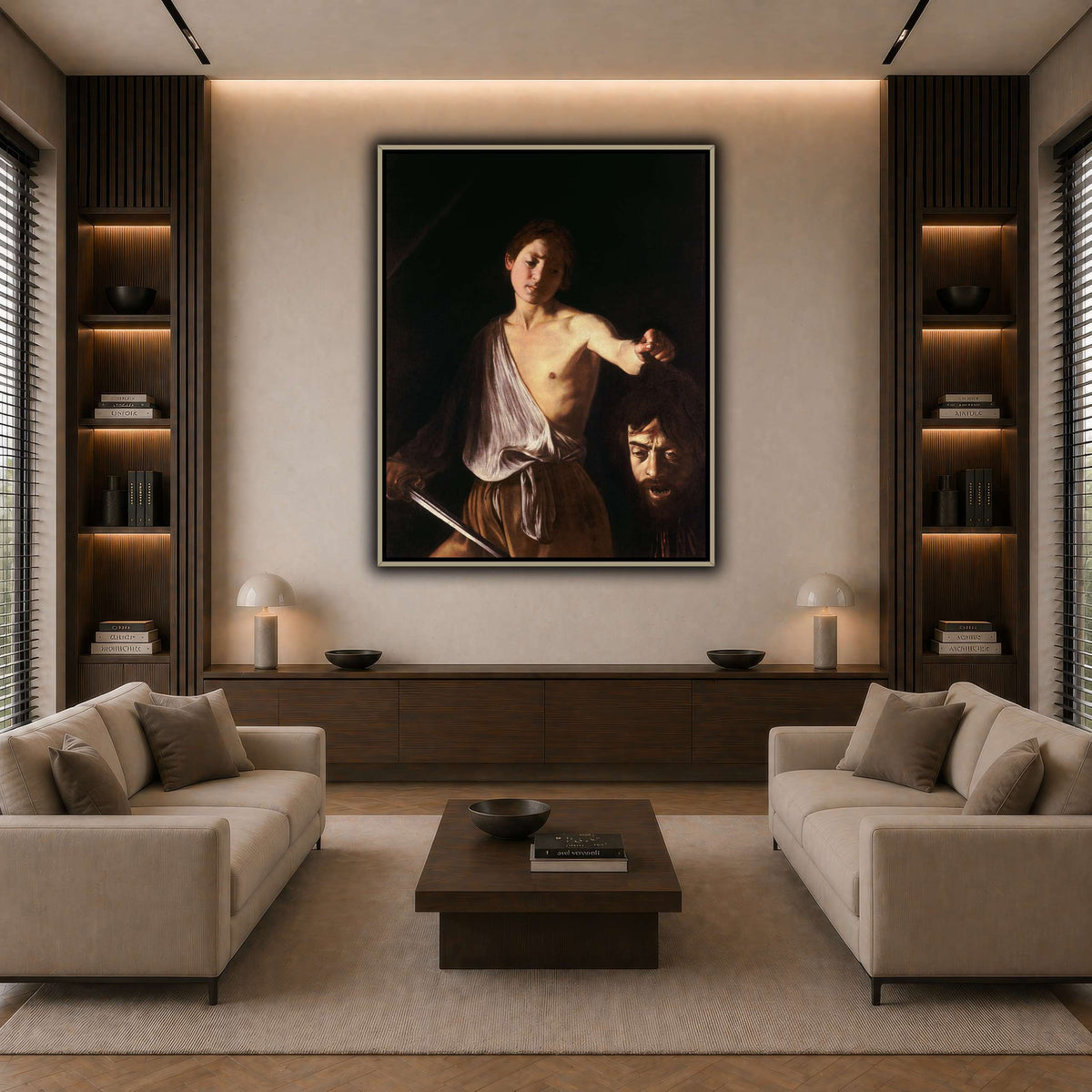 14 dark neutral-living room
