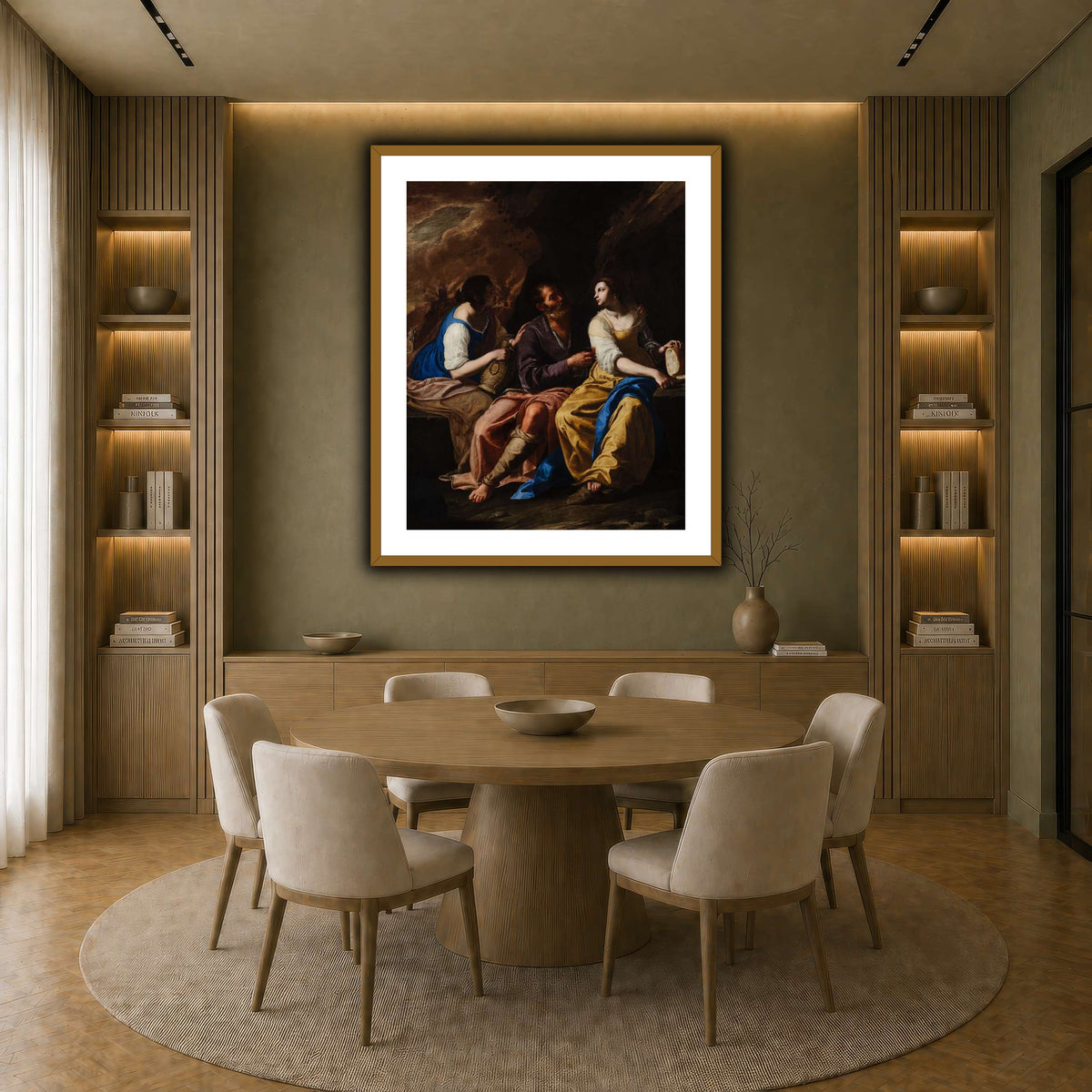 16 earth-dining room