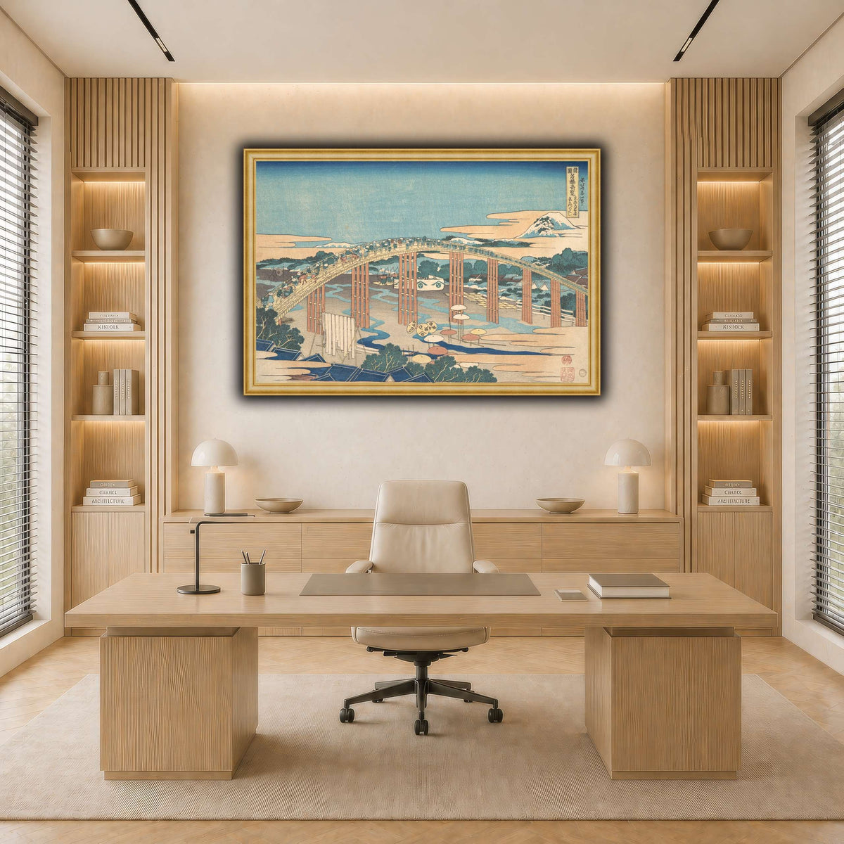 17_Katsushika Hokusai  light neutral-office