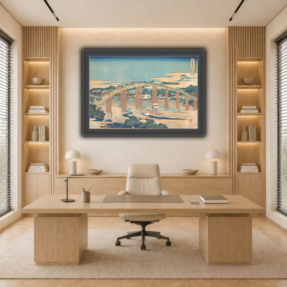 17_Katsushika Hokusai  light neutral-office
