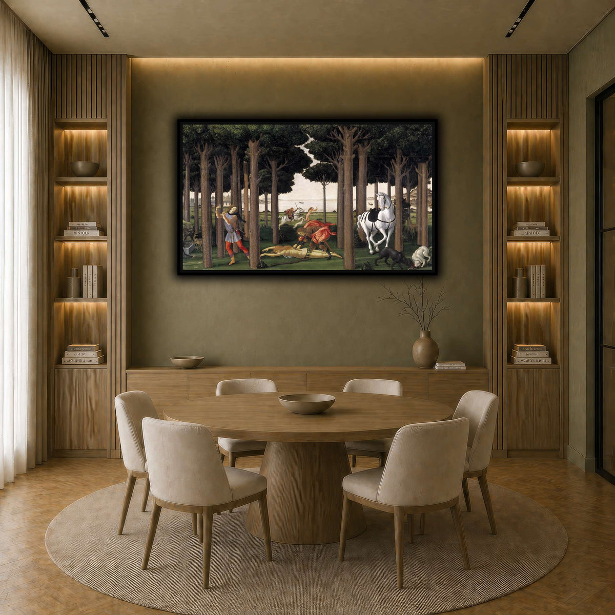 17 earth-dining room