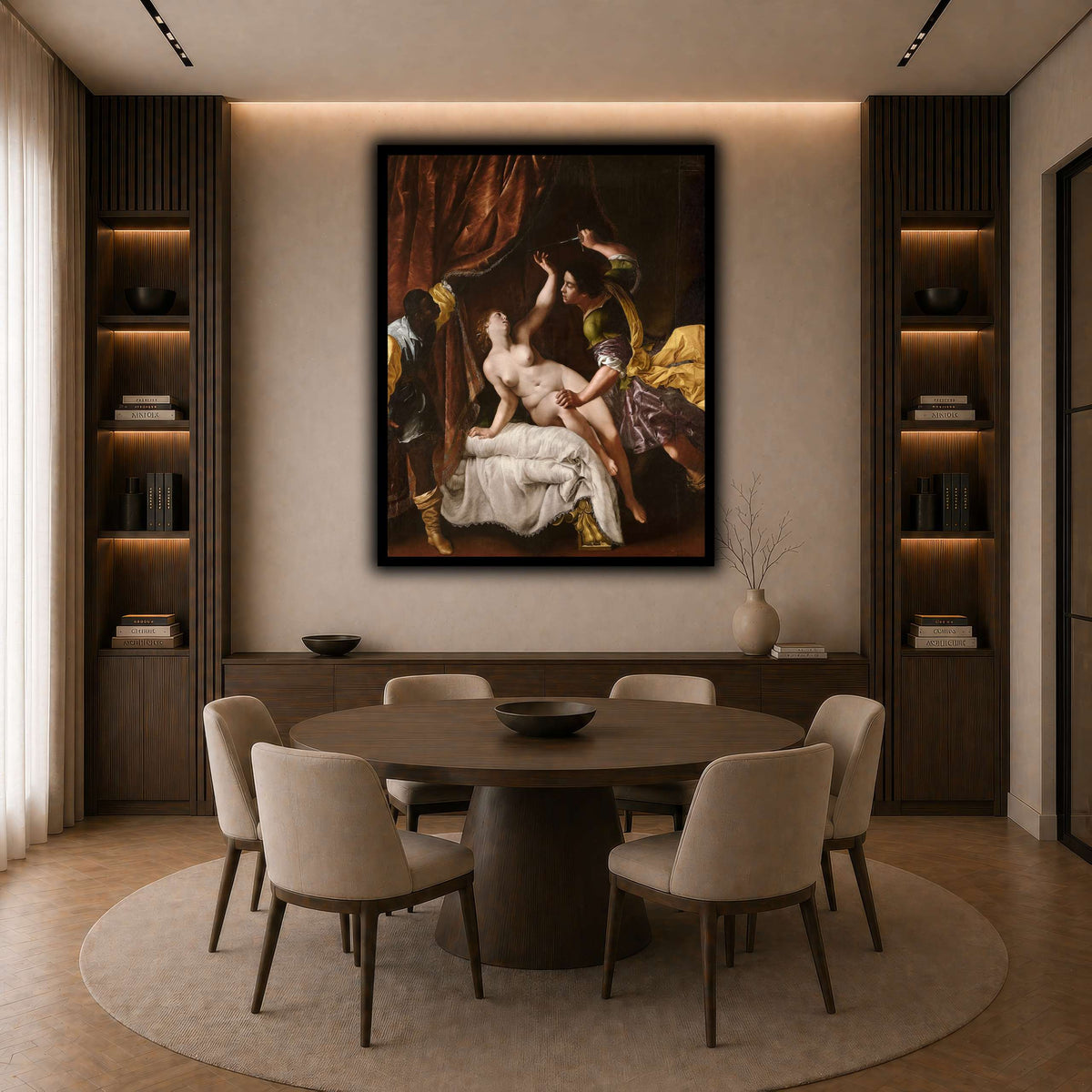 18 dark neutral-dining room