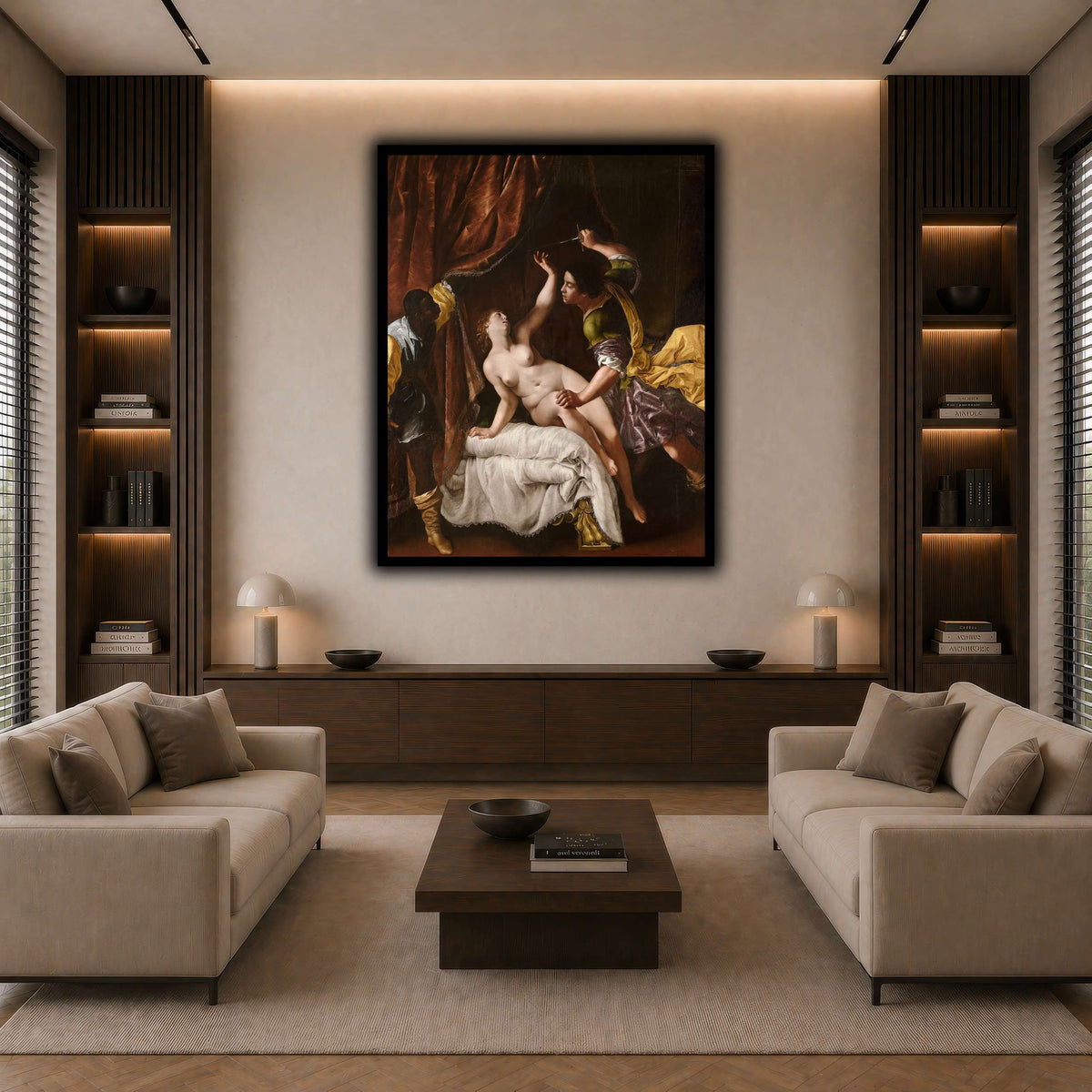 18 dark neutral-living room