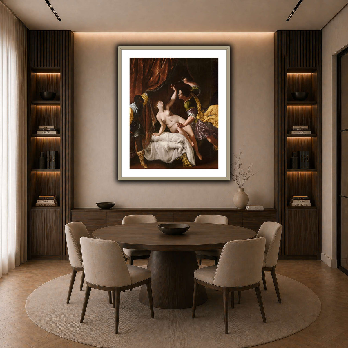 18 dark neutral-dining room