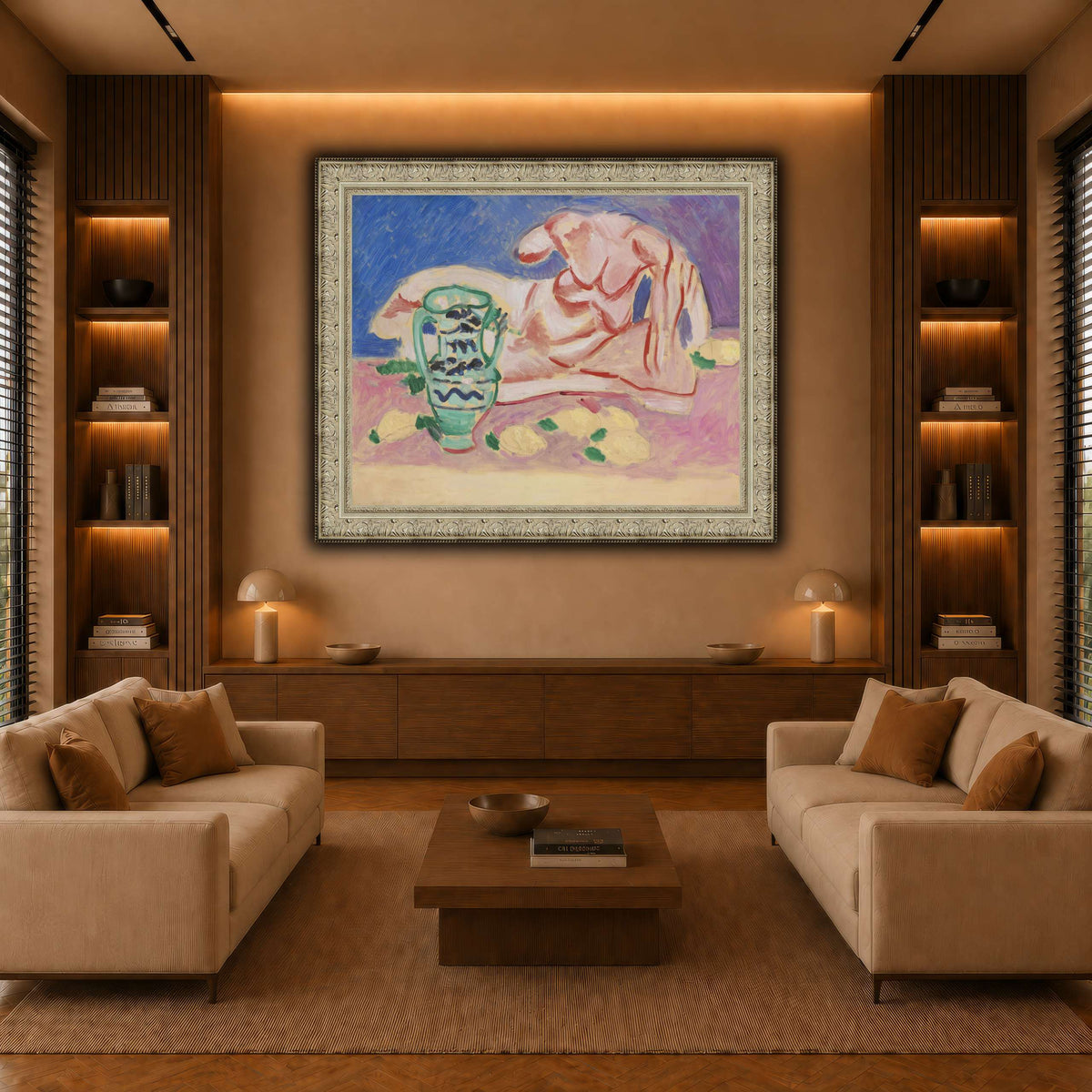 1908,_L'Ilyssus_du_Parthénon_Henri_Matisse warm-living-room