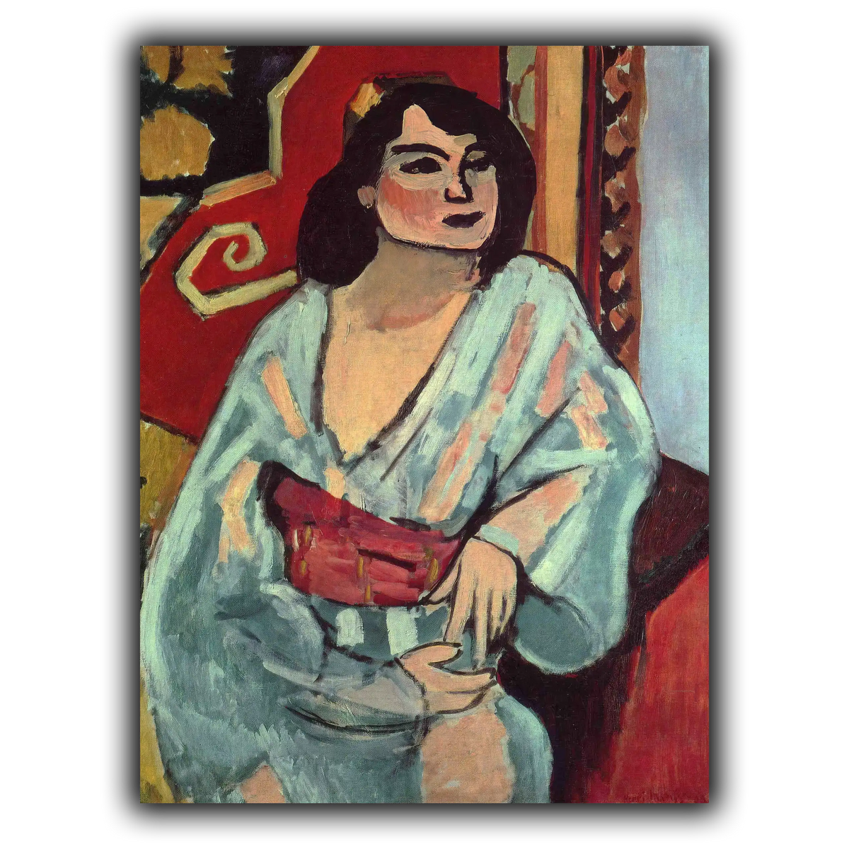 1909,_Algerian_Woman_Henri_Matisse