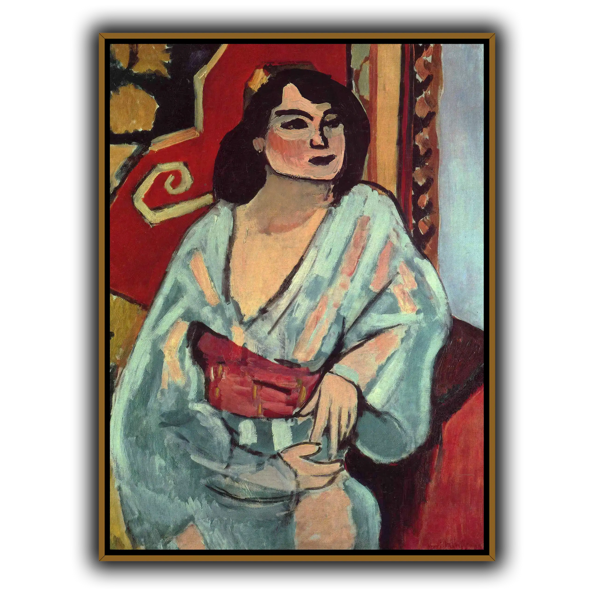 1909,_Algerian_Woman_Henri_Matisse