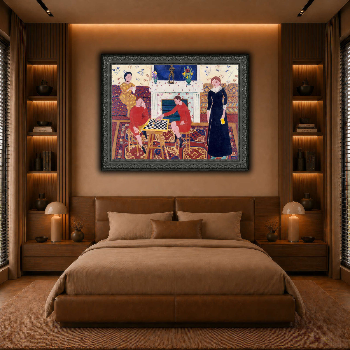 1911,_Portrait_de_la_famille_du_peintre_Henri_Matisse warm-bedroom