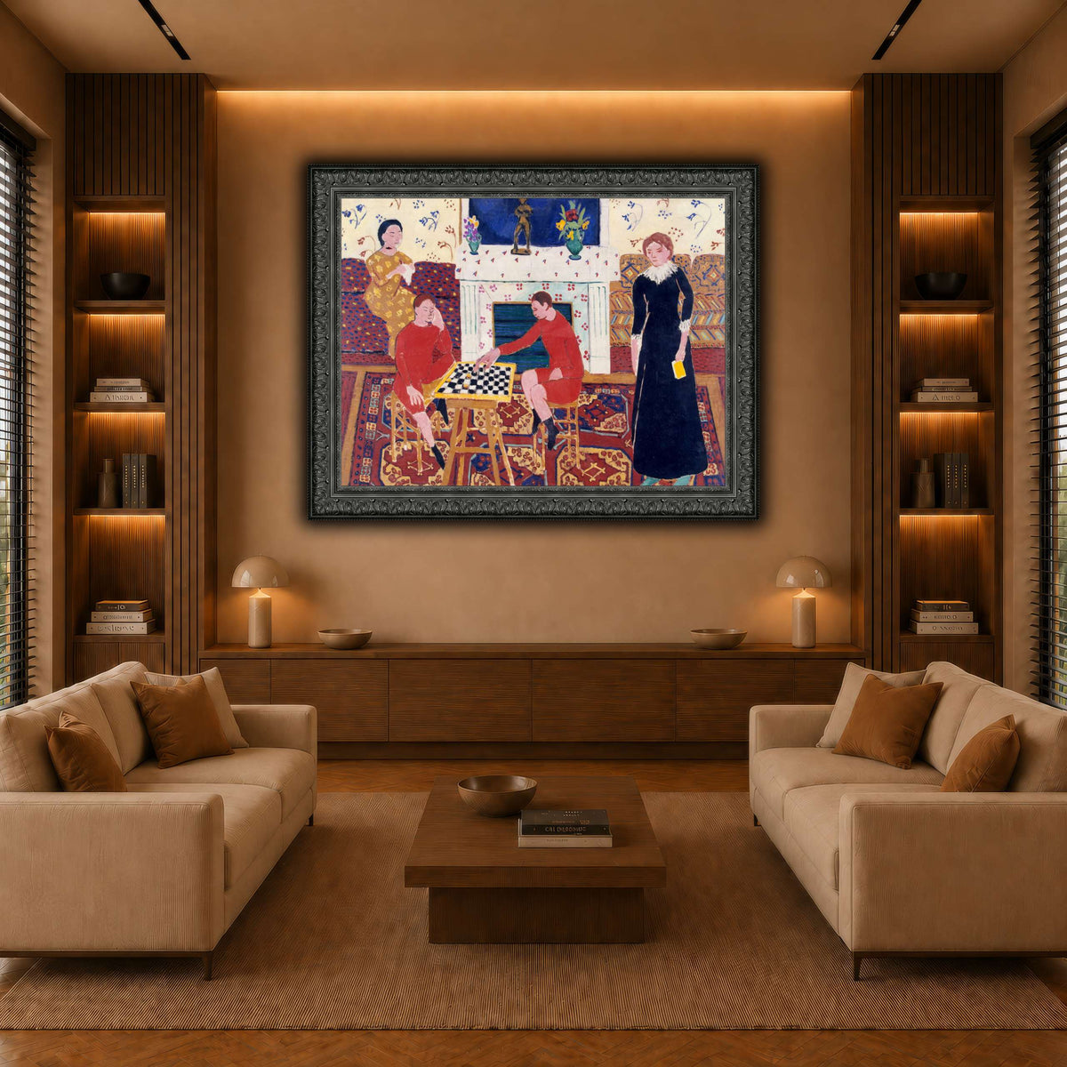 1911,_Portrait_de_la_famille_du_peintre_Henri_Matisse warm-living-room