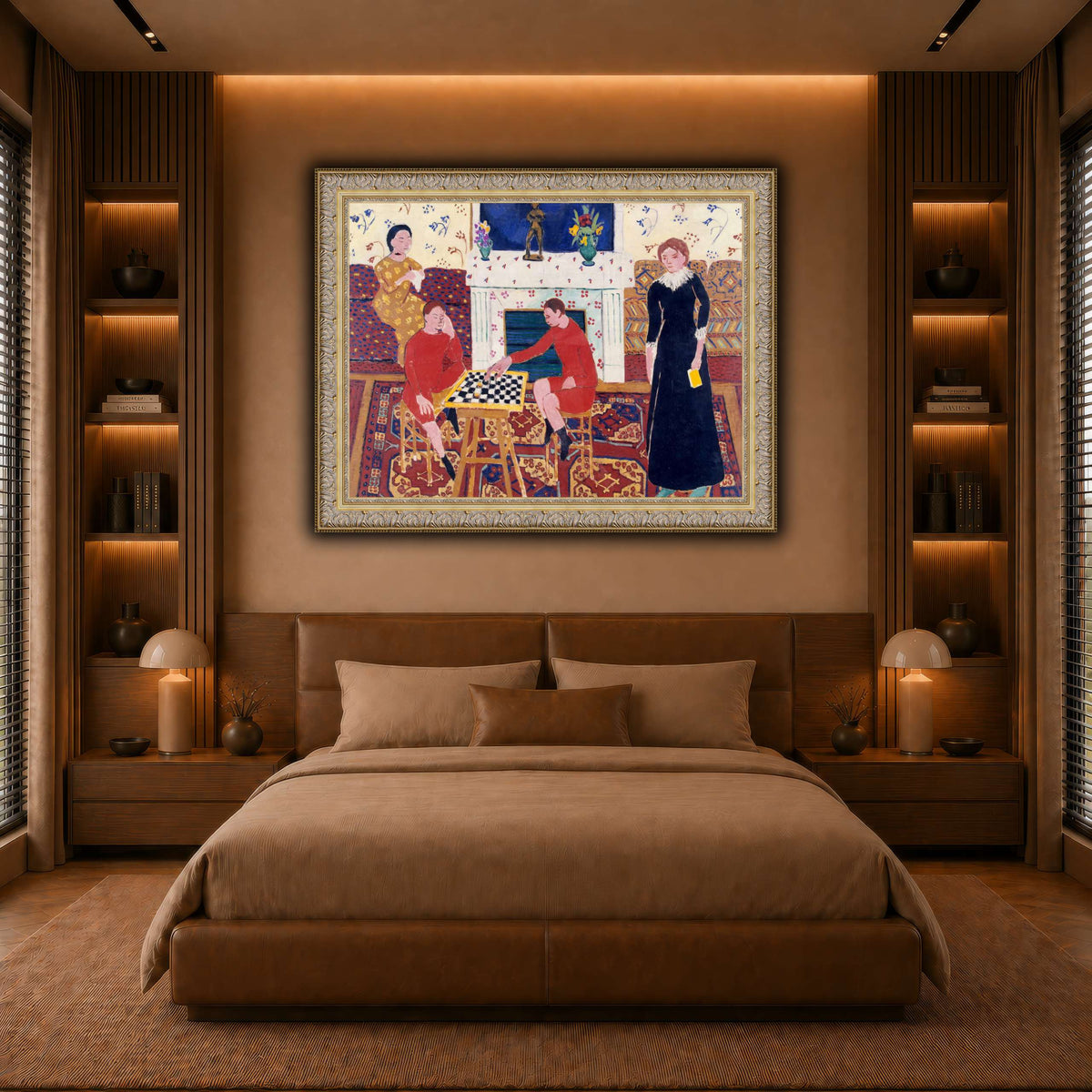 1911,_Portrait_de_la_famille_du_peintre_Henri_Matisse warm-bedroom