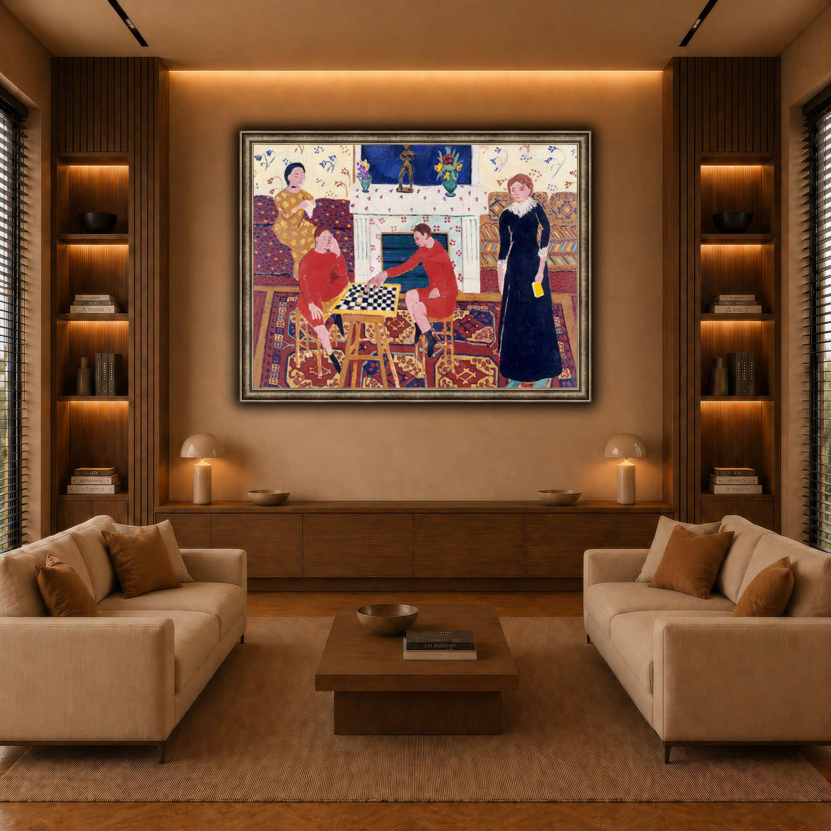 1911,_Portrait_de_la_famille_du_peintre_Henri_Matisse warm-living-room