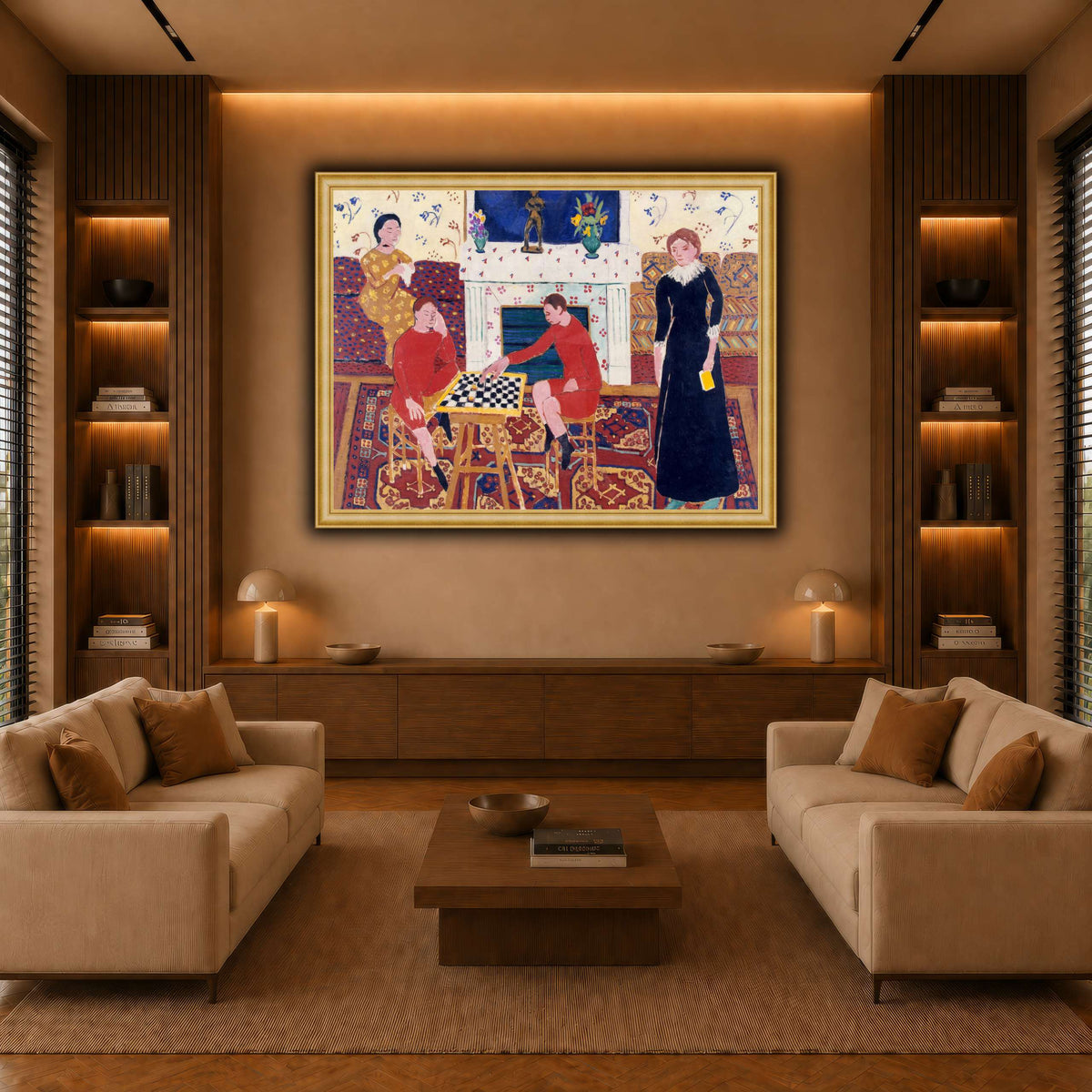 1911,_Portrait_de_la_famille_du_peintre_Henri_Matisse warm-living-room