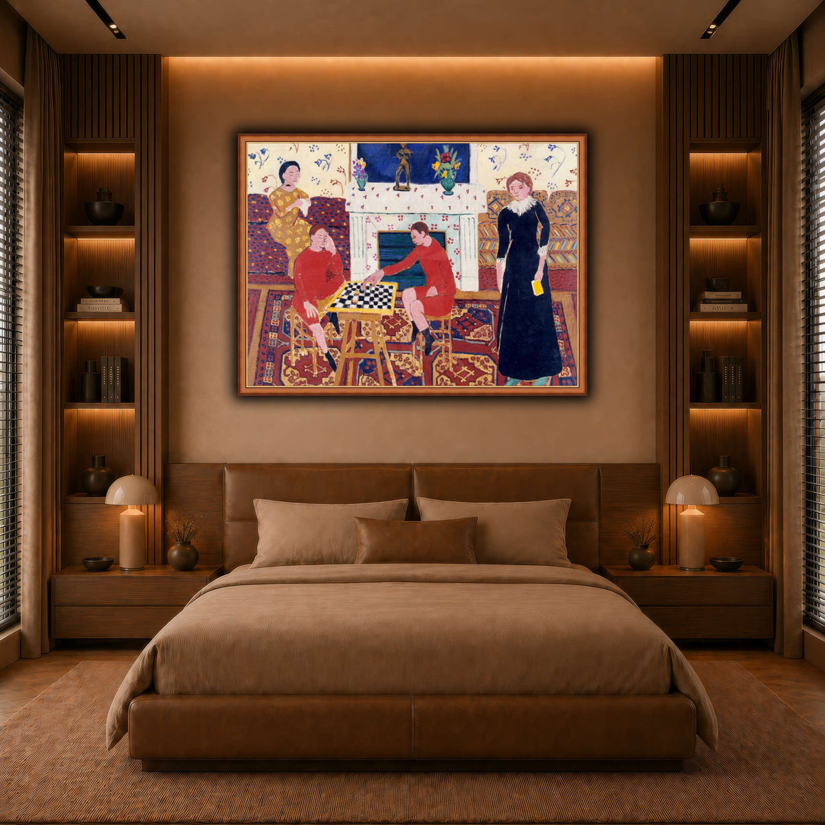 1911,_Portrait_de_la_famille_du_peintre_Henri_Matisse warm-bedroom