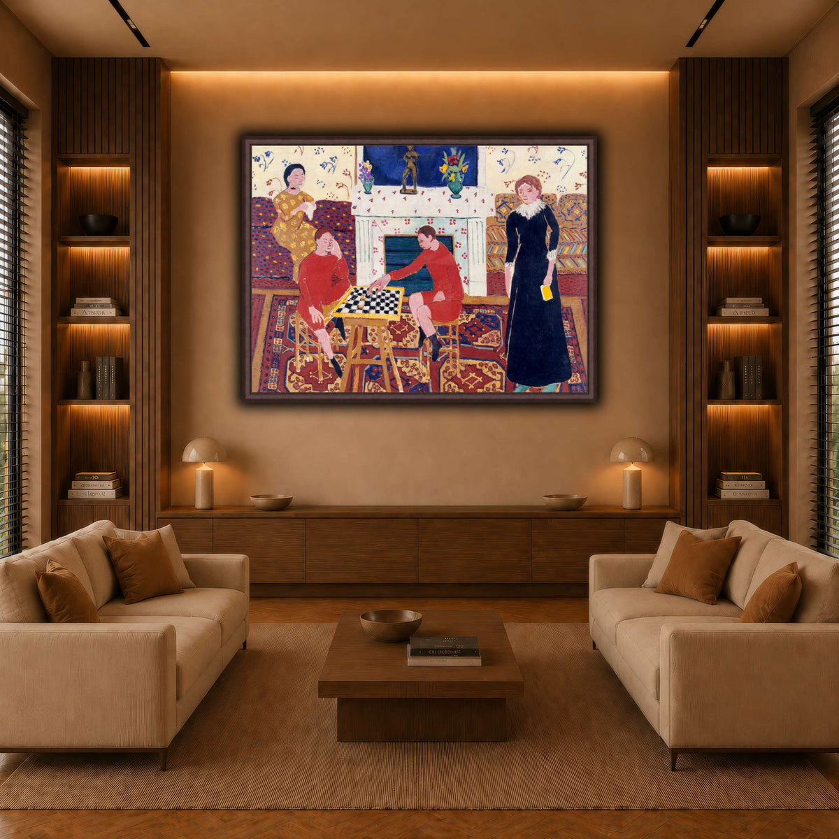 1911,_Portrait_de_la_famille_du_peintre_Henri_Matisse warm-living-room